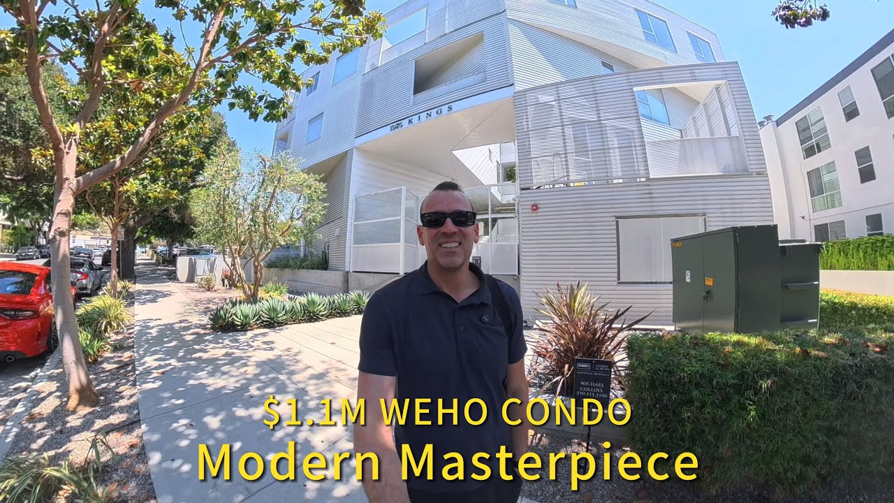 Touring a $1.1M West Hollywood Condo | Kings Road Modern Living