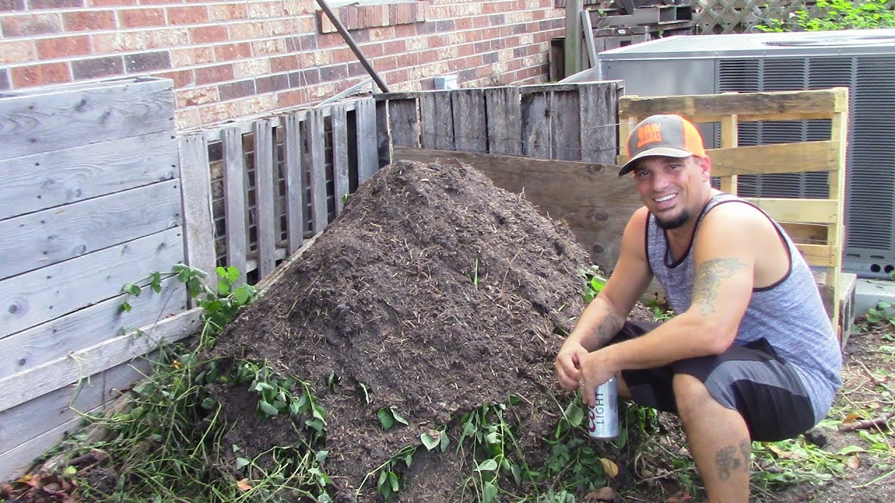 Backyard Chicken Run Compost System, What Did It Yield