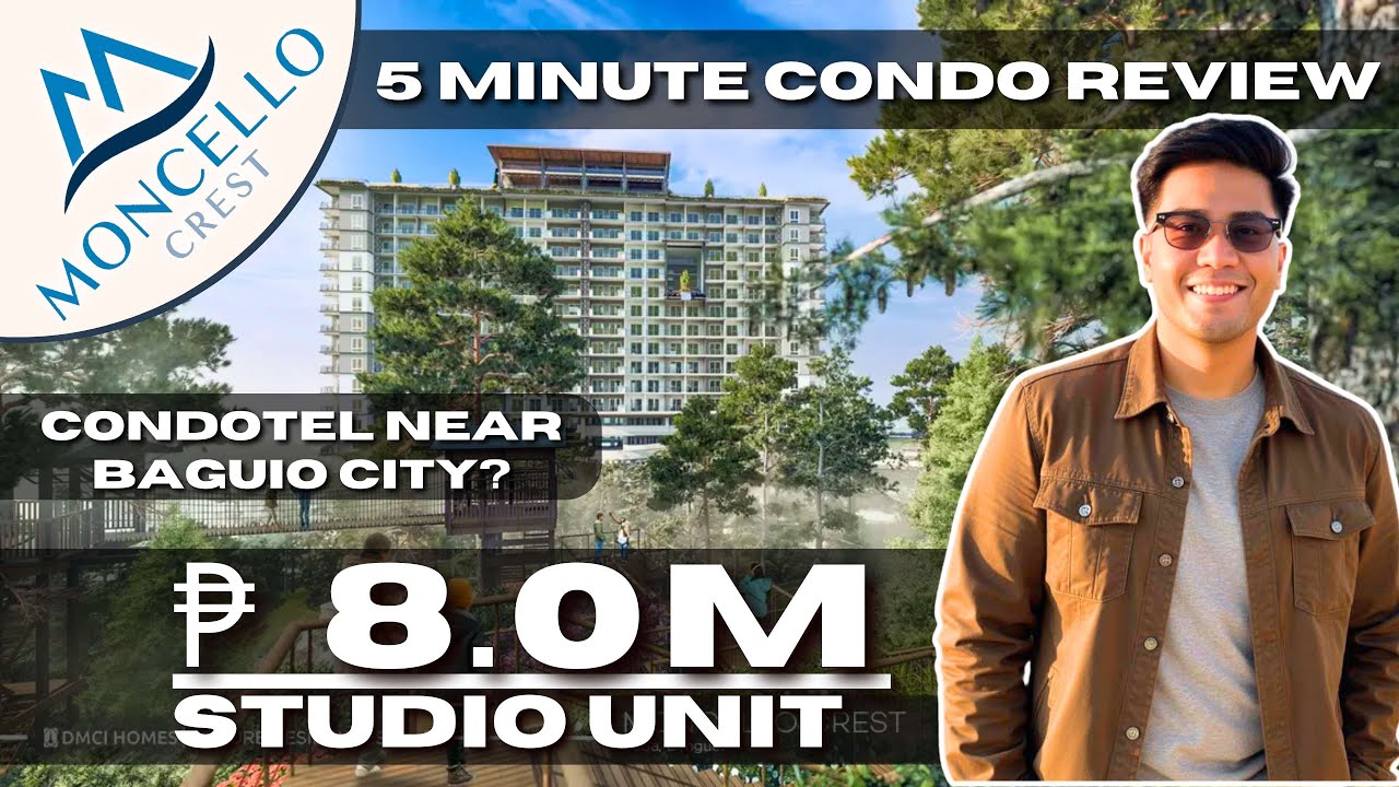 5 Minute Condo Review | Condotel Studio Unit | Moncello Crest #dmcihomescondo