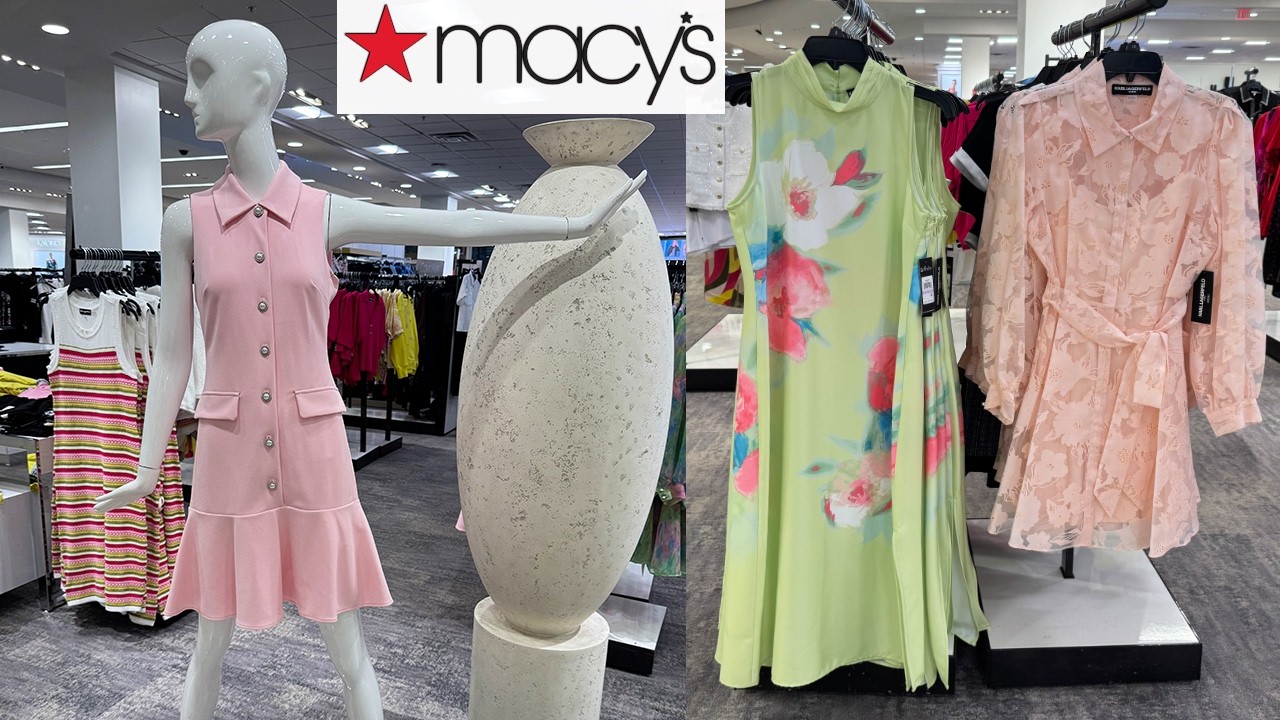 🌷 MACY’S NEW SPRING 2026 ARRIVALS 💖 KARL LAGERFELD DRESSES & DESIGNER WOMEN’S FASHION