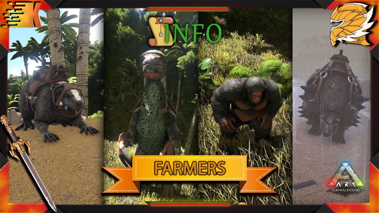 آموزش بازی ARK: چهار تا از اتو فارمر های بازی ارک (Auto Farmers)