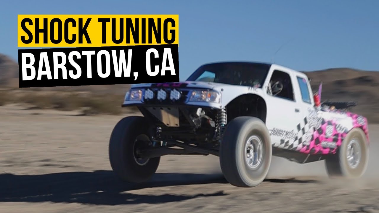 3 Ford Rangers in Barstow, CA | SHOCK TUNING