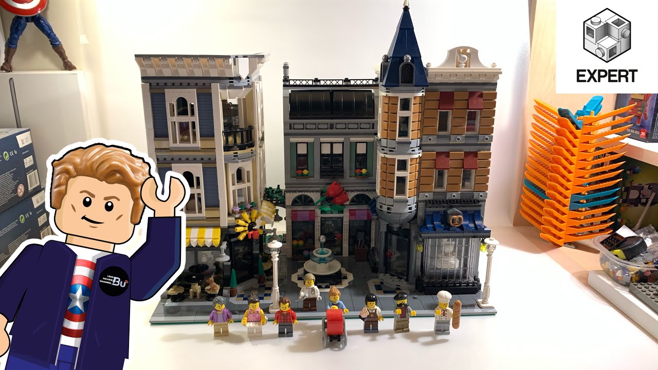 LEGO CREATOR EXPERT LA PLACE DE L’ASSEMBLÉE 10255 REVIEW | FRANÇAIS