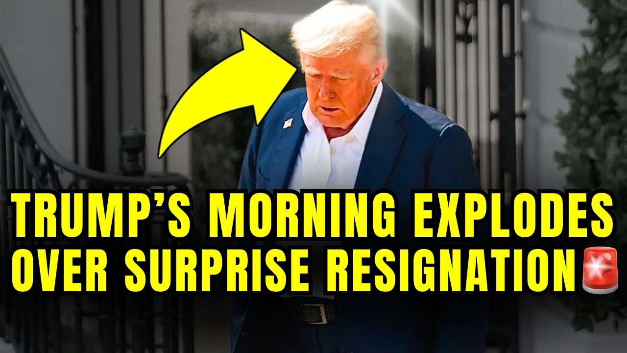 🚨Trump's Morning Just BLEW UP As TOP INSIDER Just QUIT!