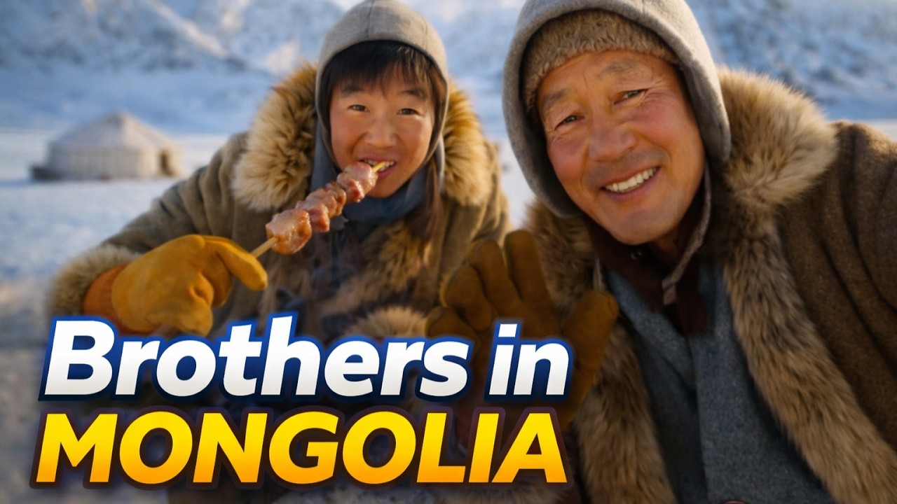 Two Brothers in the Frozen Mountains of Mongolia | Azi & Anir