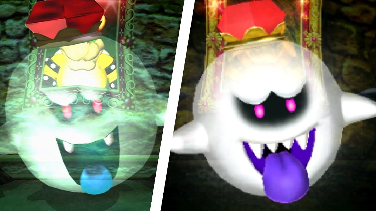 Luigi's Mansion 3DS - All Bosses Comparison (3DS vs Original)