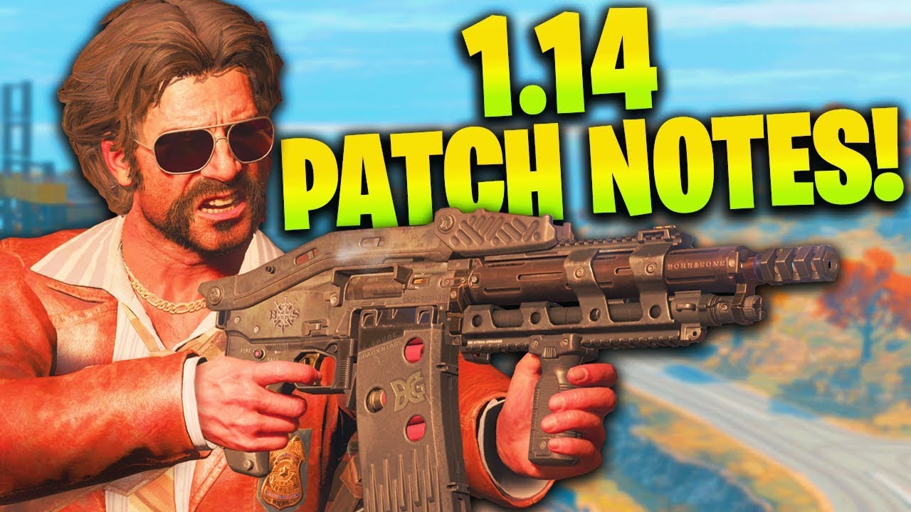 NEW 1.14 UPDATE PATCH NOTES! All MAJOR CHANGES In The Black Ops 4 1.14 Update!