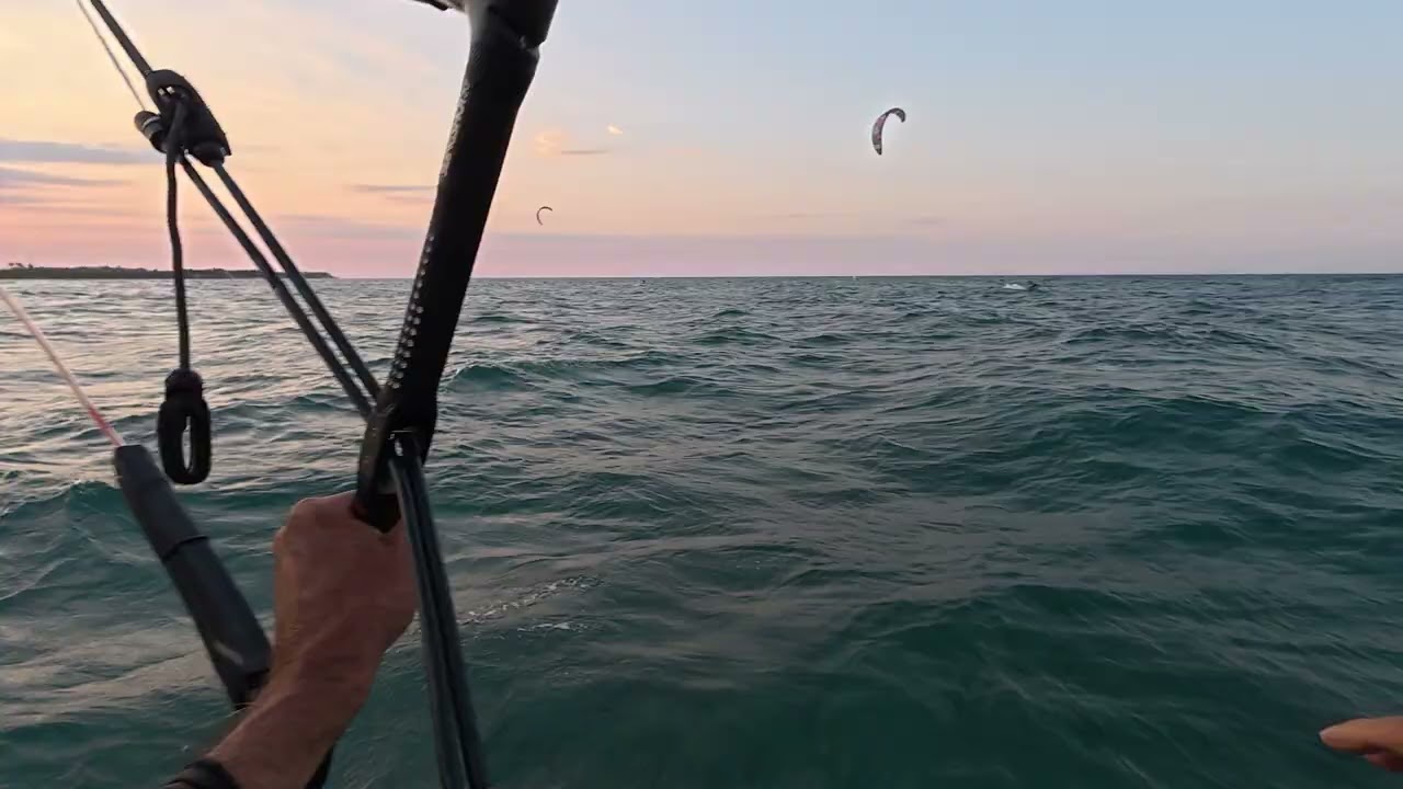 Sunset Session. Moon rise over Kite Beach