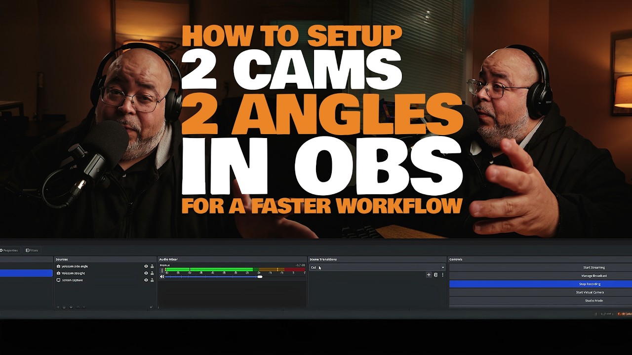 How to Set Up & Record Two Webcams In OBS At The Sametime (Yolocam S3)