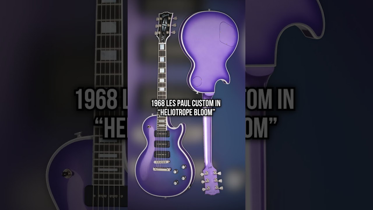 THE NEW GIBSON GUITARS ARE 