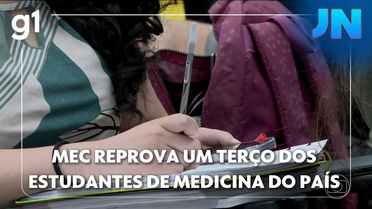 JN: Ministério da Educação reprova um terço dos estudantes de medicina do país