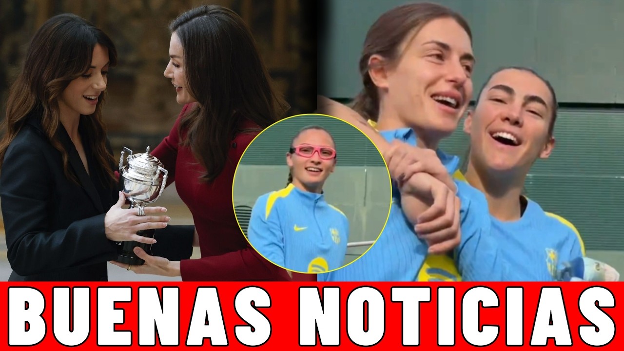 ALEXIA, PAREDES, y TORREJÓN VUELVEN a ENTRENAR 💪🏽 AITANA RECIBE el PREMIO 'REINA LETIZIA'😄 