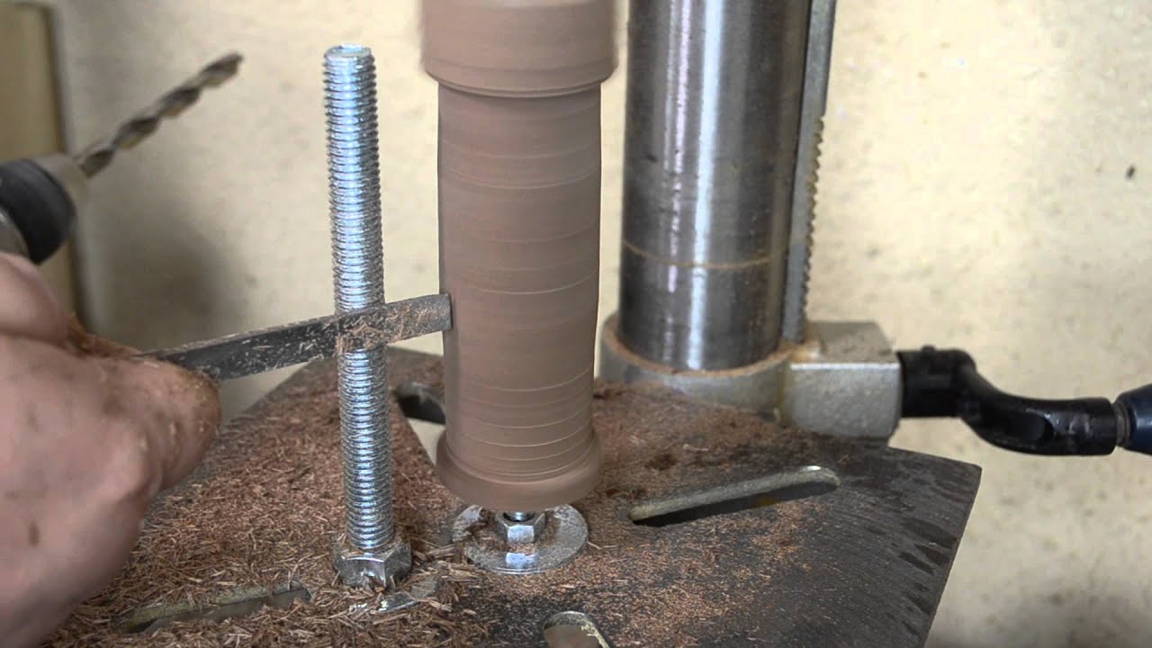 Ⓕ Turn Your Drill Press Into A Lathe - Scrap bin challenge (ep26)