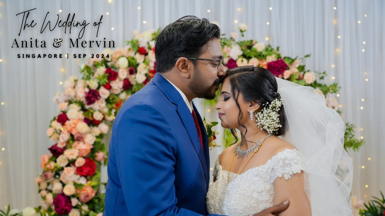 Anita & Mervin's Church Wedding Highlights: A Beautiful Celebration of Love