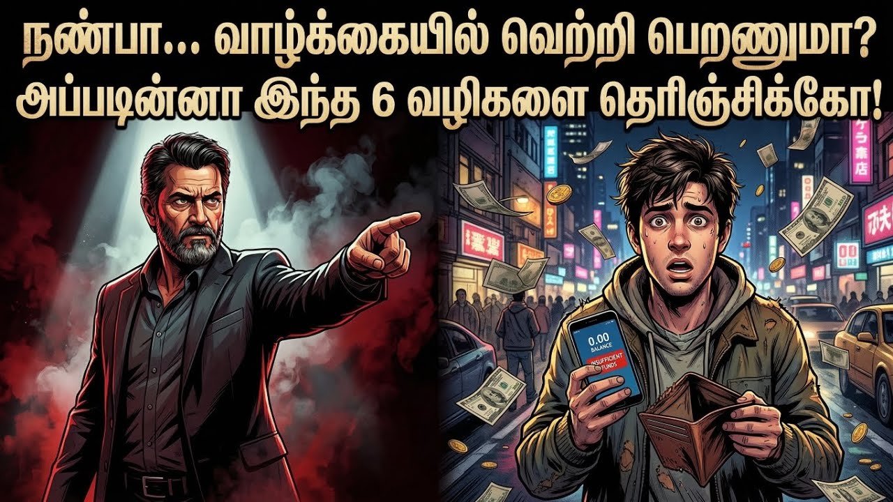 நீங்கள் இன்னும் வெற்றி பெறலையா? 🤔 காரணம் இந்த 6 விஷயங்கள் தான்! 🔥 | Tamil Motivation