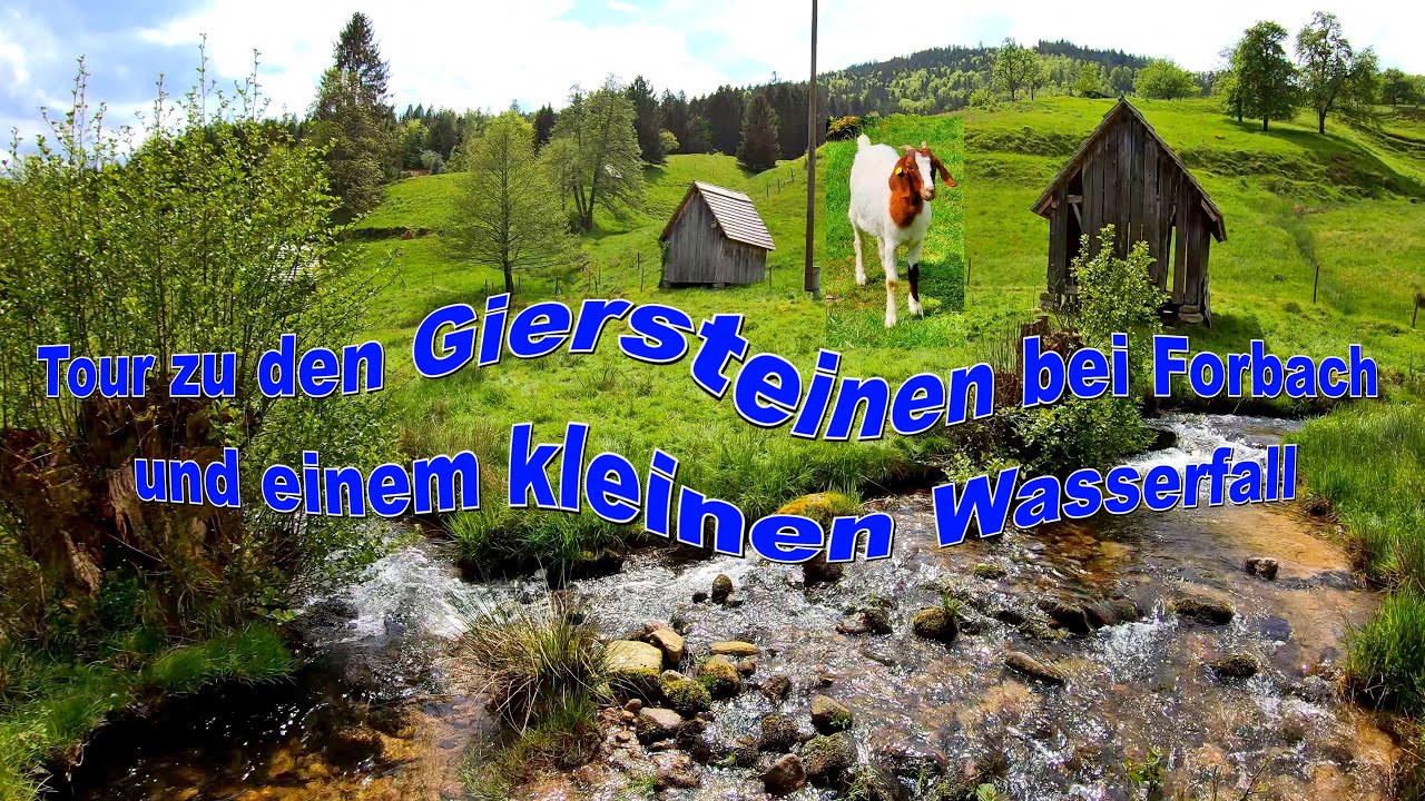 Forbach-Wanderung zu den Giersteinen und Bermersbach-Wasserfall