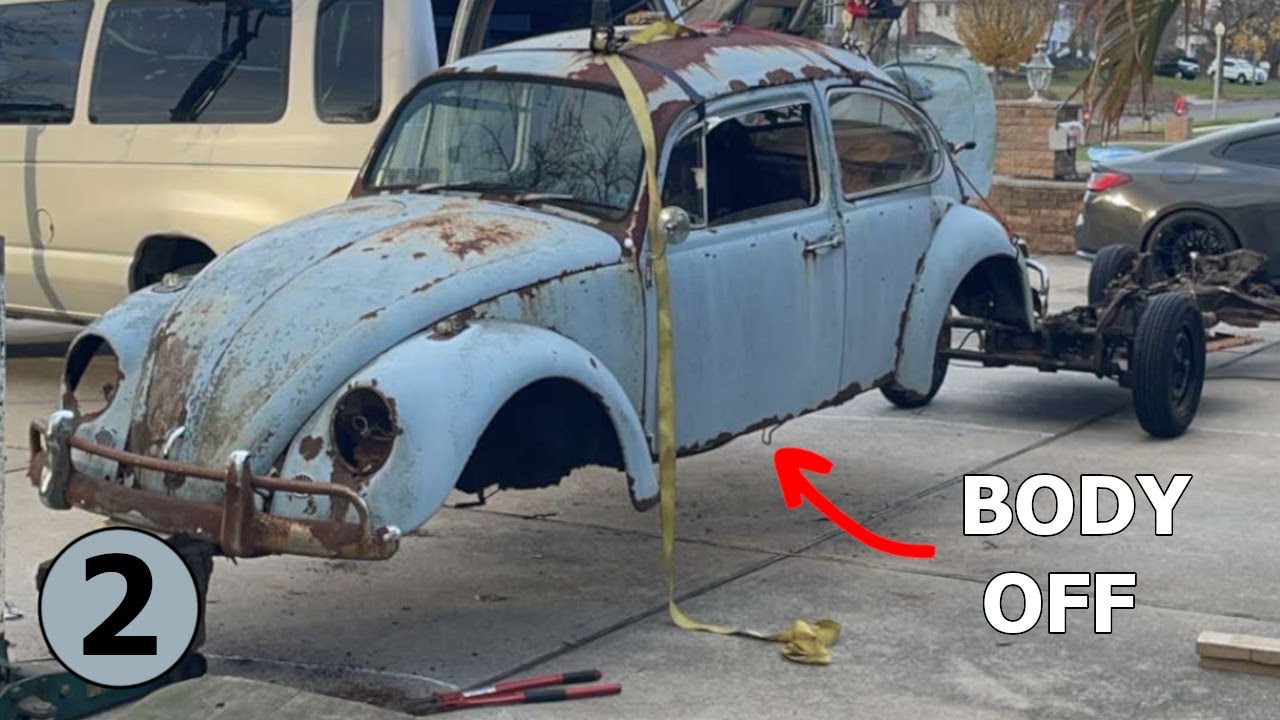 Splitting The Bug In Half | 1967 VW Beetle Restoration - Part 2