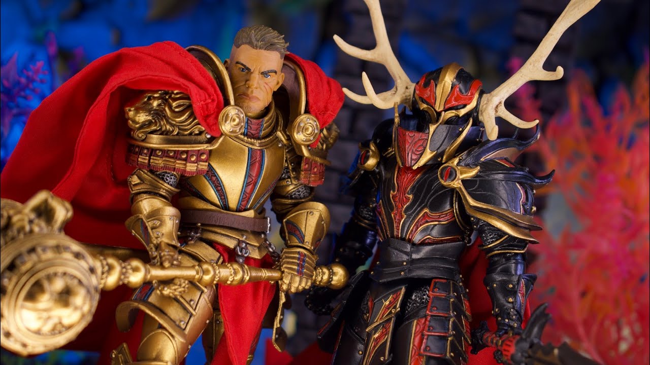 Mythic Legions Tactics: War for the Aetherblade Attila Leossyr II & Gorgo Aetherblade II Two-Pack