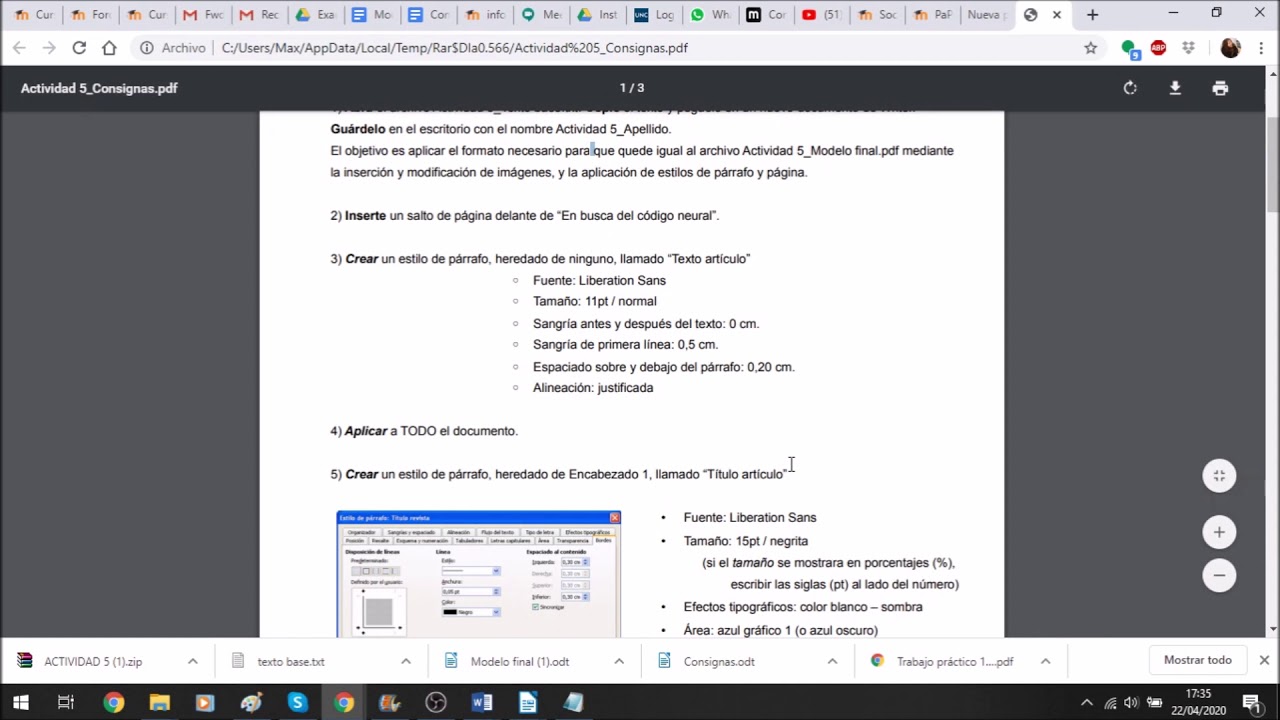 Actividad 5 de writer