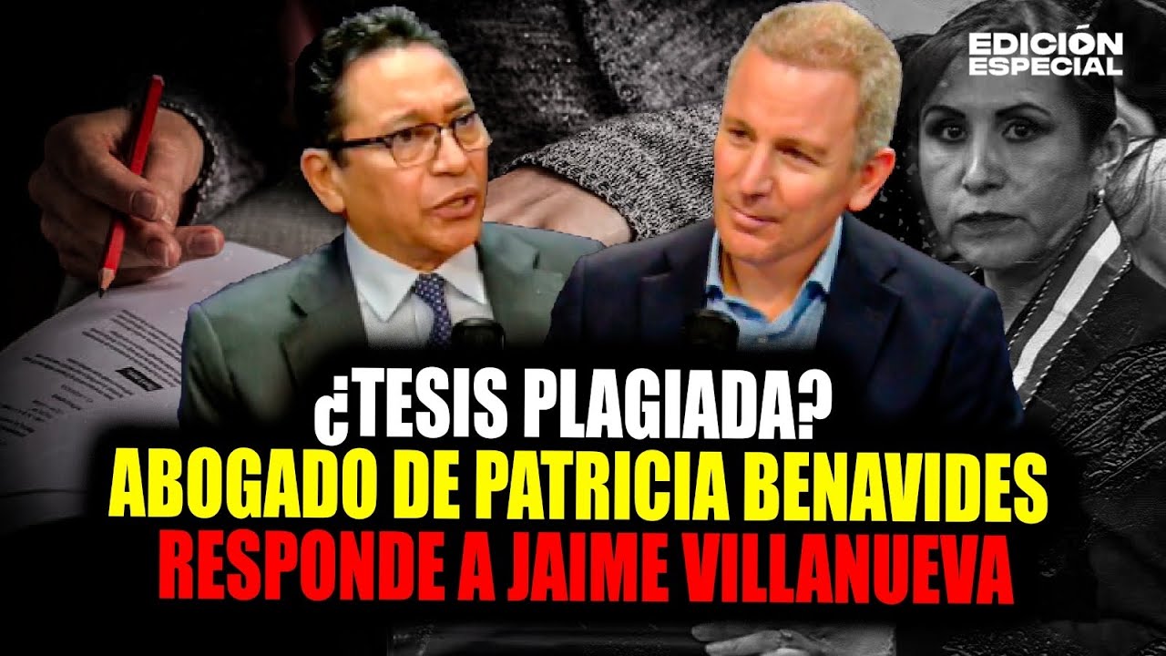 HUMBERTO ABANTO responde a VILLANUEVA y aclara el caso PATRICIA BENAVIDES.