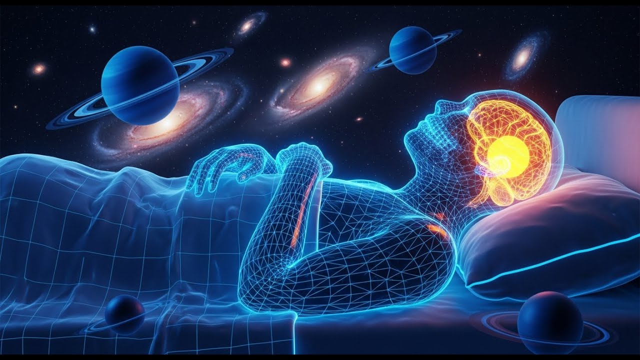432Hz + 528Hz + 741Hz | The DEEPEST Healing Sleep: Whole Body Regeneration, Relieve Stress
