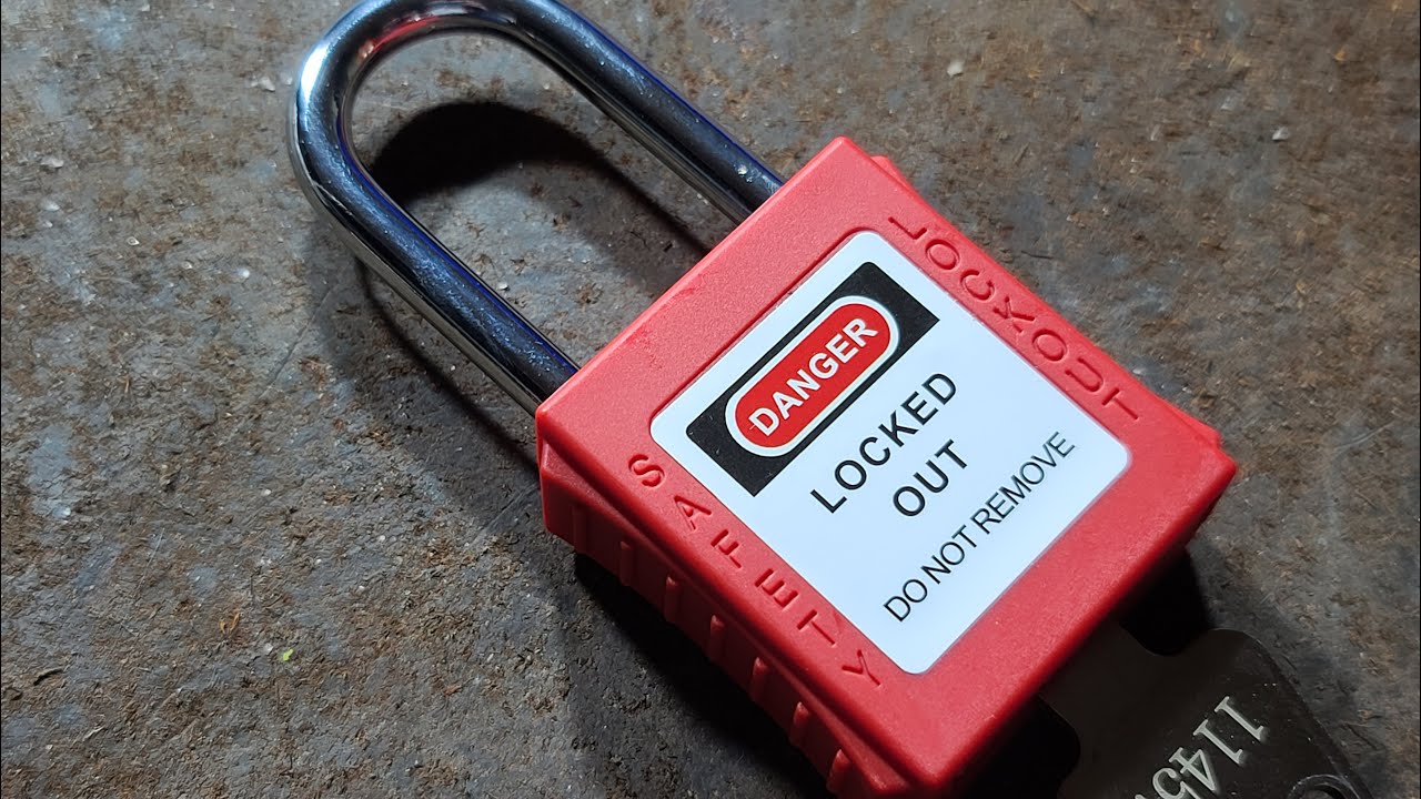 Vevor LOTO Safety Lock Disassembly
