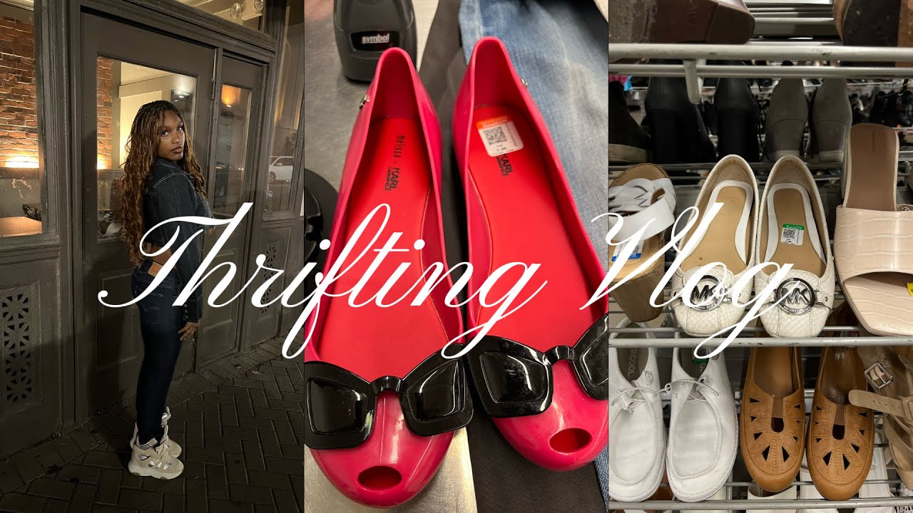 🩰Thrifting Series Ep 03🍡: designer shoes, juicy couture 🍫, and more 