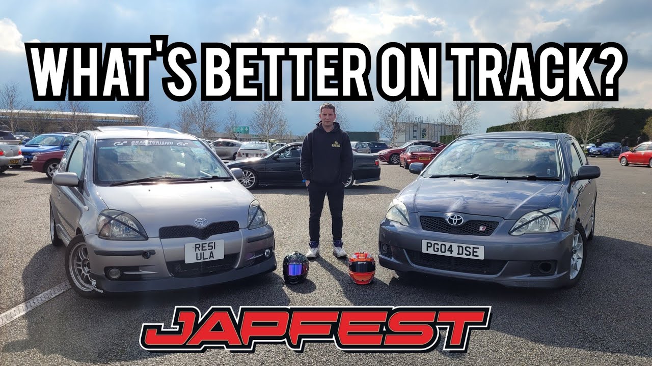 Overtaking EVERYTHING At Silverstone In My Yaris And Corolla Tsport! (Japfest 2023 - Part 2)