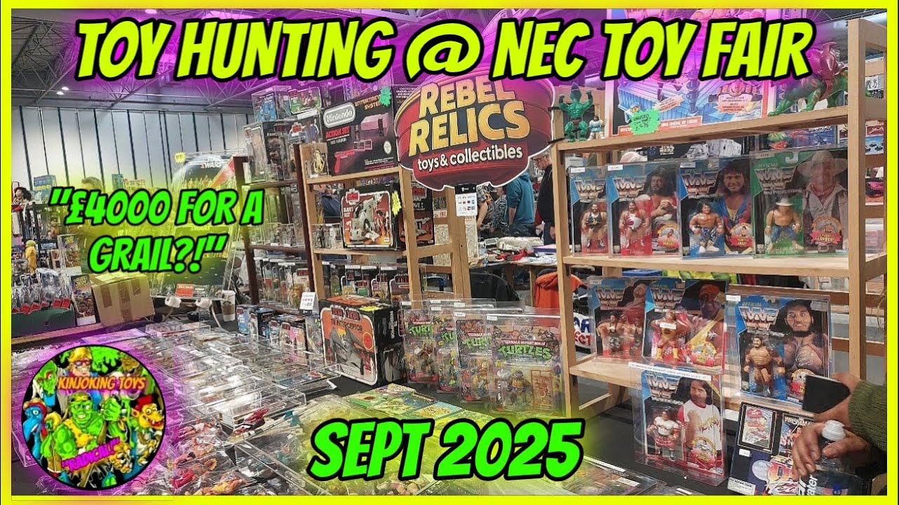 TOY HUNTING @ NEC TOY FAIR -  Dream Grail out of my price range! Biggst show in Europe