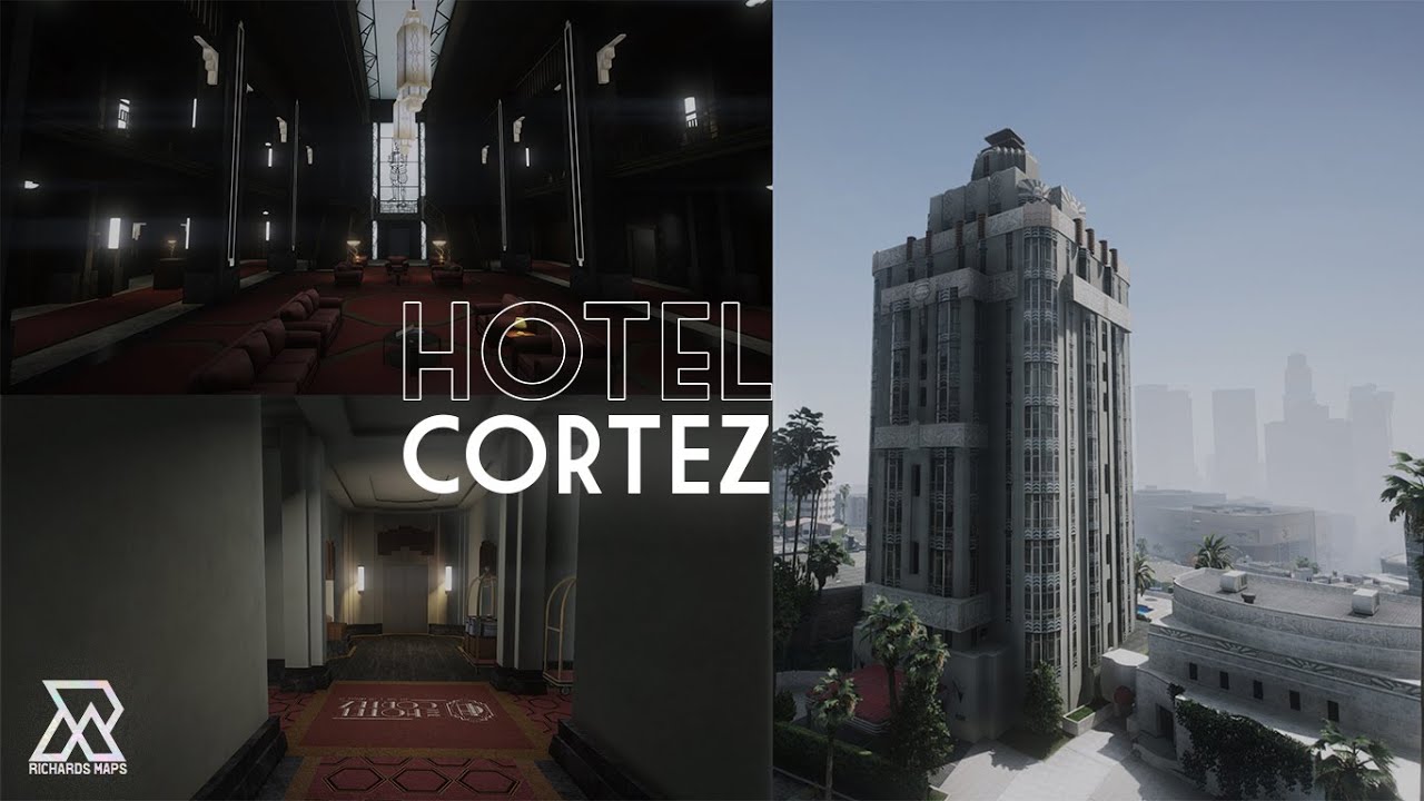 Hotel Cortez (Art Deco Style Hotel Especial Halloween Map) | MLO | - For five M