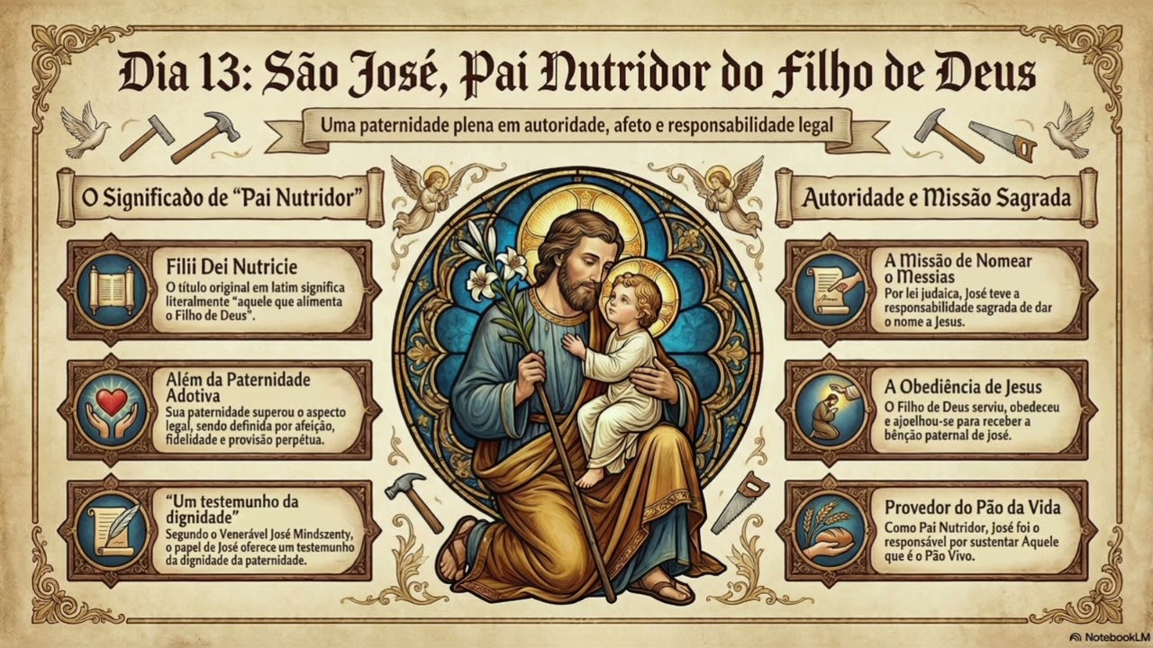13° dia - Pai adotivo do Filho de Deus, rogai por nós!
