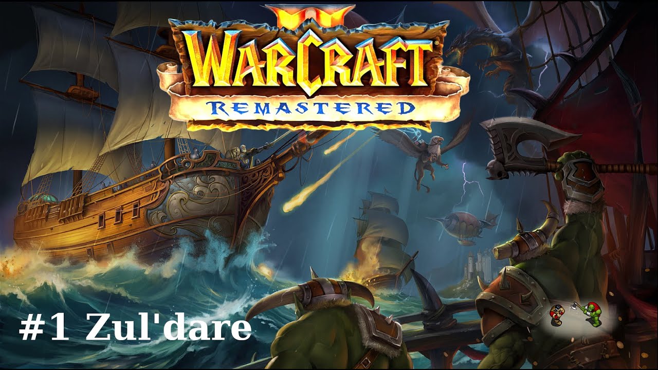 Warcraft 2 Remastered – Level 1: Zul'dare | Orc Campaign Playthrough