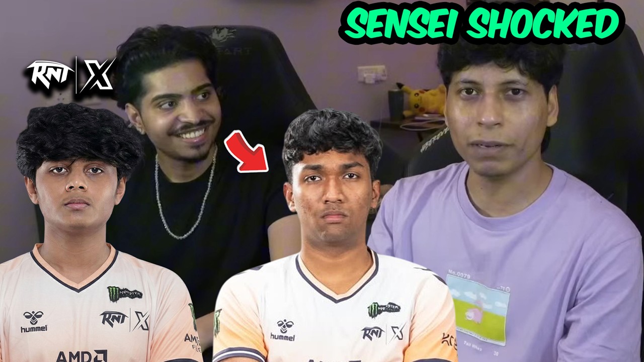 Sensei Shocked NinjaJOD RNTX IGL😱 NinjaJOD Reply RNTX New Trout Player & Proton🥵 Wyld Fangs Lineup
