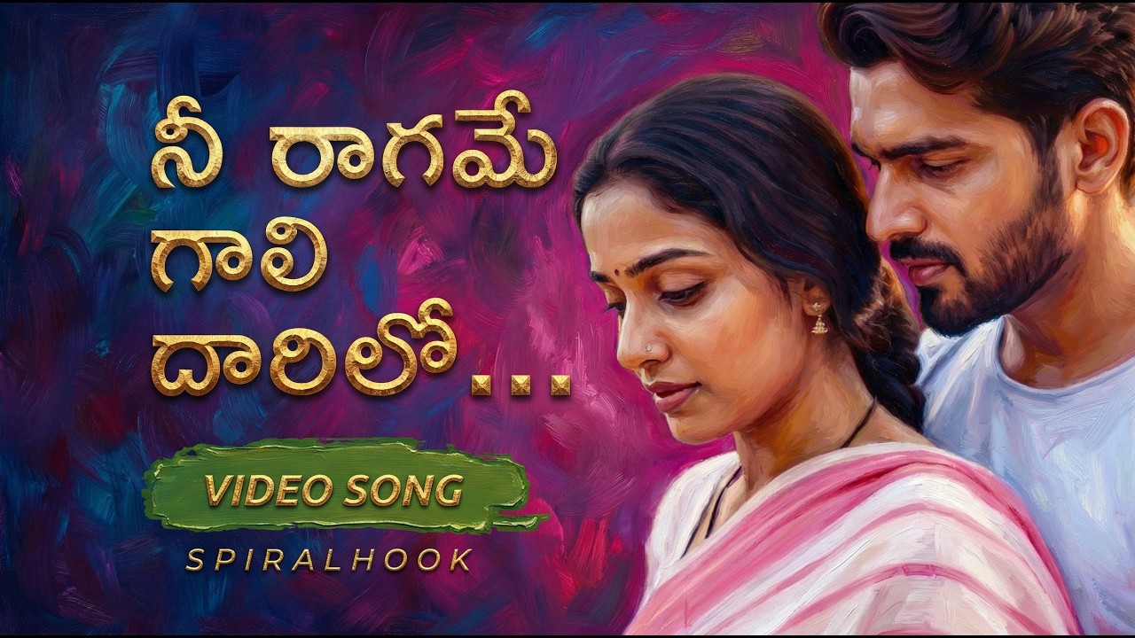 నీ రాగమే గాలి దారిలో | NEE RAAGAME | TELUGU LOVE SONGS | ROMANTIC SONGS | SPIRALHOOK | SHRI RAO
