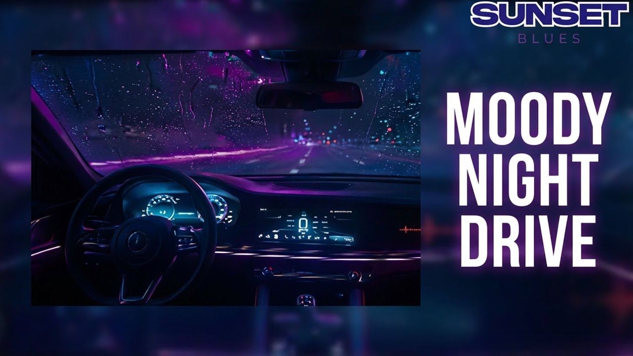 Slow Guitar Blues Midnight Drive