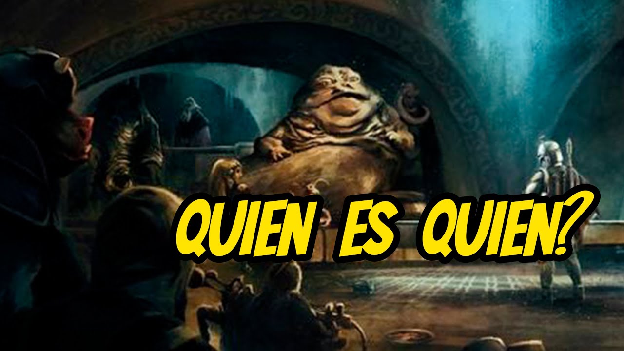 QUIEN ES QUIEN EN EL PALACIO DE JABBA | PERSONAJES Y SUS FIGURAS
