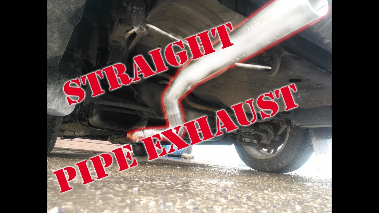 How to build Straight Pipe / Muffler delete