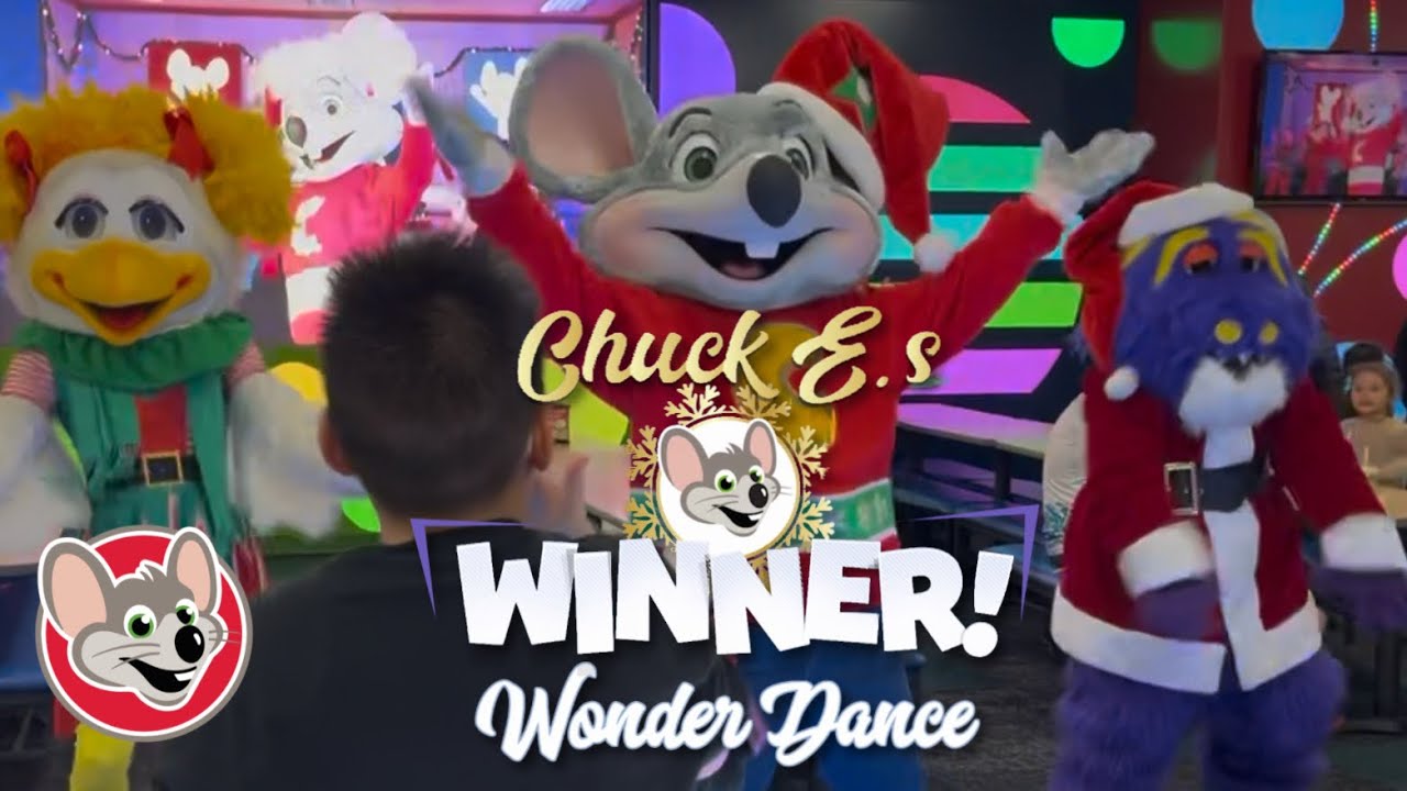 Chuck E.’s Winner Wonder Dance | Chuck E. Cheese Takoma Park, MD Grand Re-Opening 2024