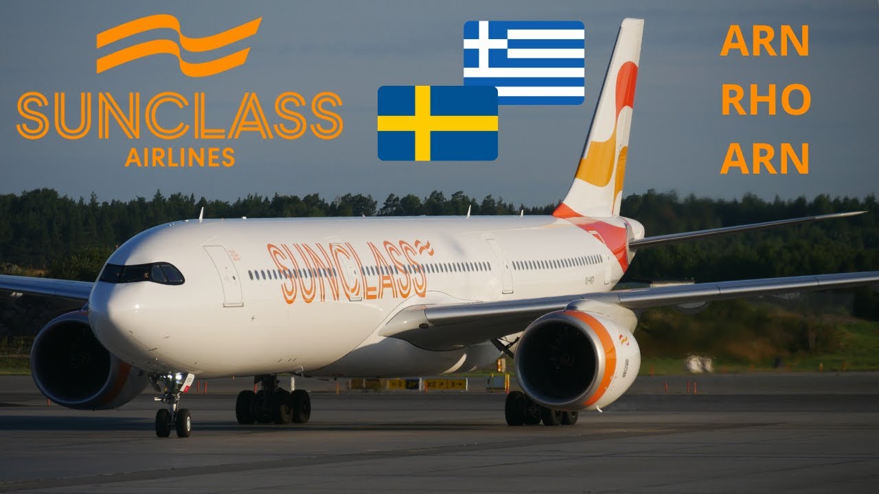 Medium haul in an A339? Brand new Sunclass A339 to Rhodes