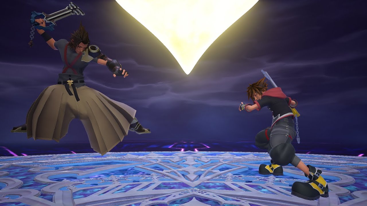 Kingdom Hearts III: Terra vs Sora (Level 1 Normal/No Damage) [Mod]