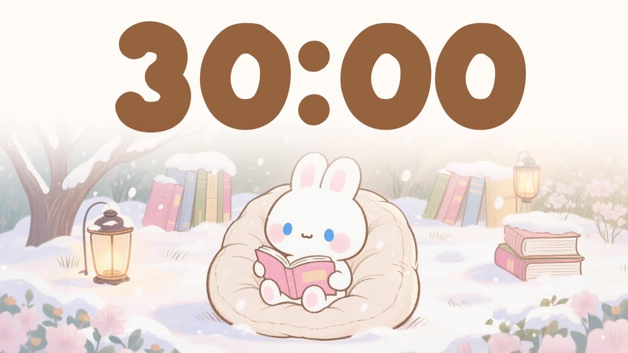 Winter Study timer 🎵 30 minute timer for classroom