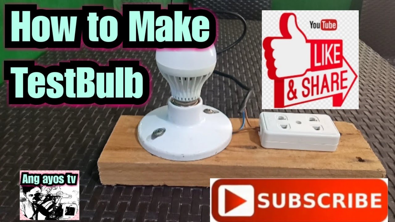 DIY TEST BULB