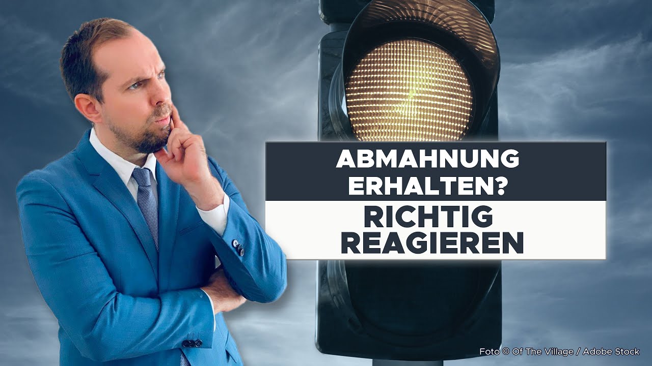 Abmahnung erhalten? Richtig Reagieren: Rechtsanwalt David Geßner, LL.M. unterstützt bei Abmahnungen!