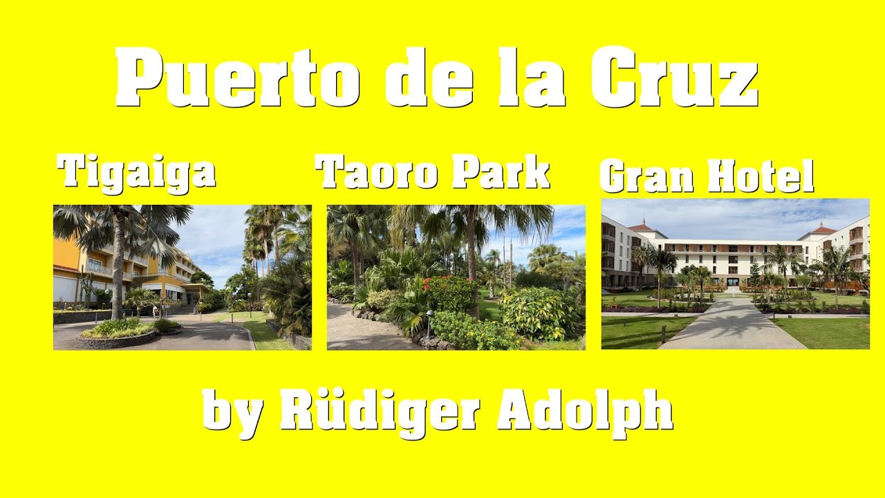 Puerto 25 - Spaziergang Taoro Park - by Rüdiger Adolph