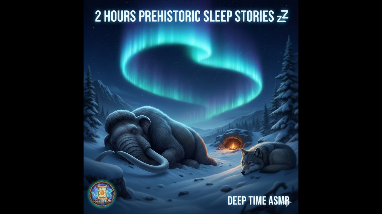 3 HOURS Prehistoric Sleep Stories 🦖 (Deep Time ASMR) Giants of the Ice Age, Jurassic & Beyond