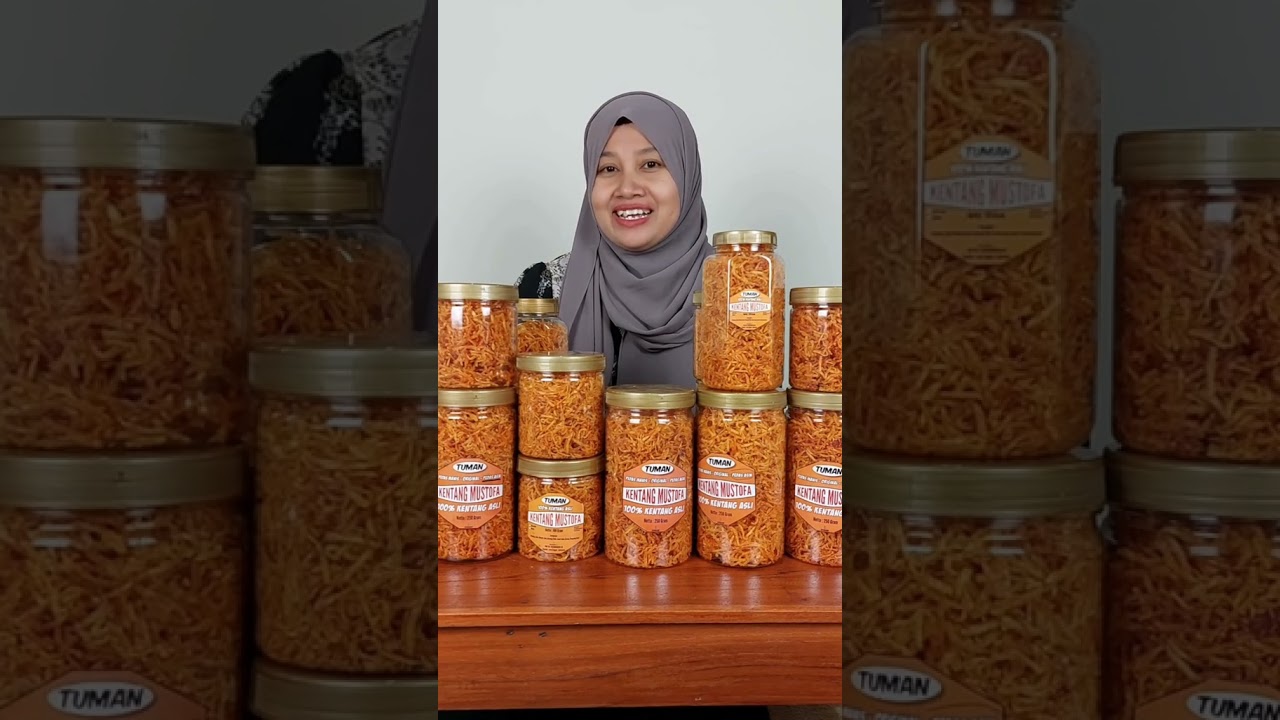 Camilan Kering Kentang Mustofa Pedas Manis Renyah dan Crispy