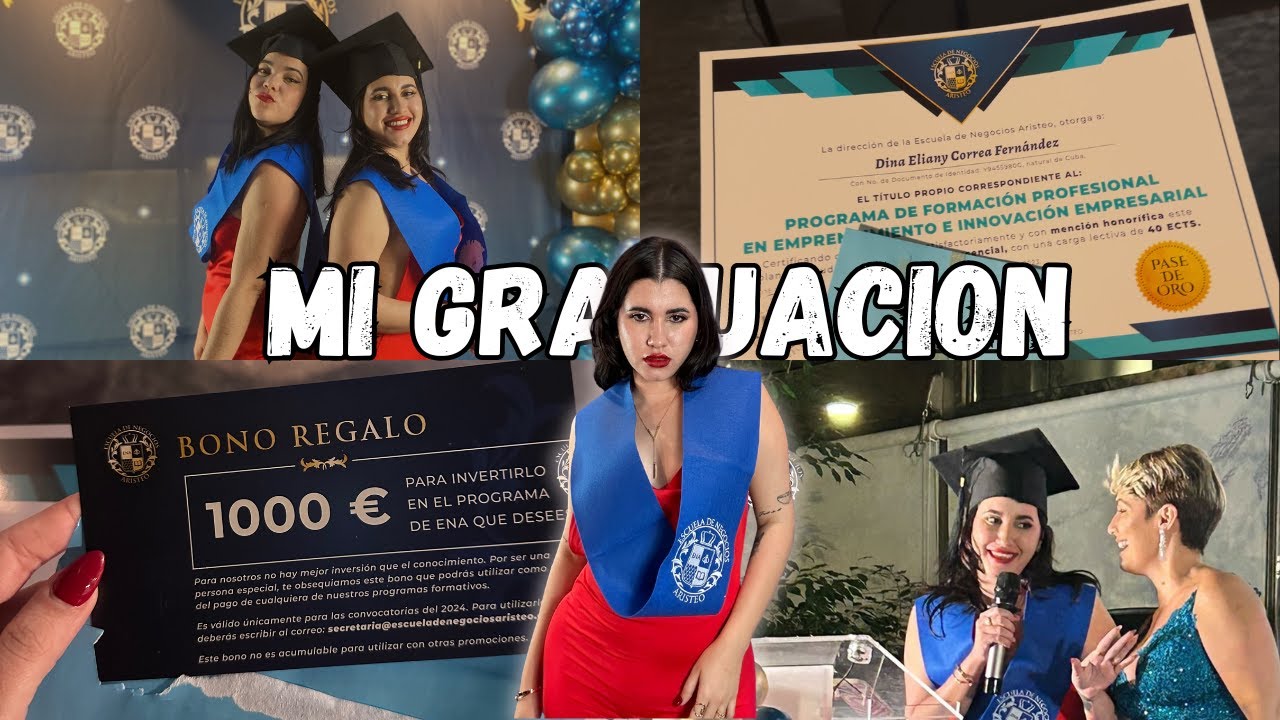 ESPERÉ TANTO ESTE MOMENTO 😭❤️ / Todo sobre mi graduación… acompañada por @Grethel1441