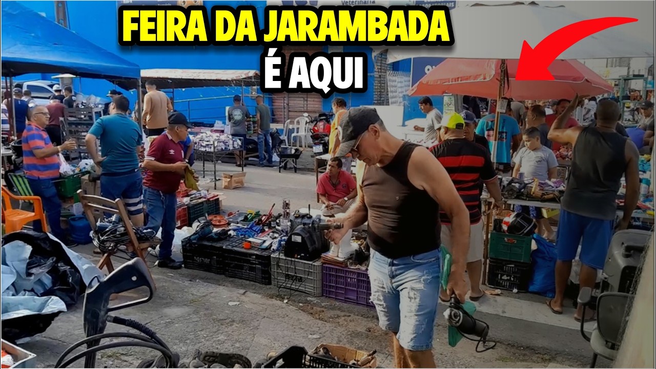 ASSIM É UMA FEIRA DA JARAMBADA NO BRASIL