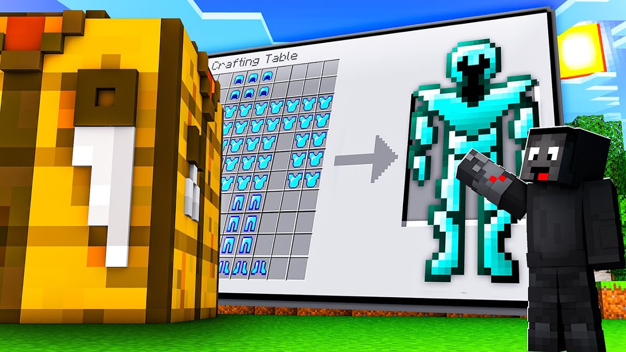 Minecraft, ale CRAFTING JEST GIGANTYCZNY...