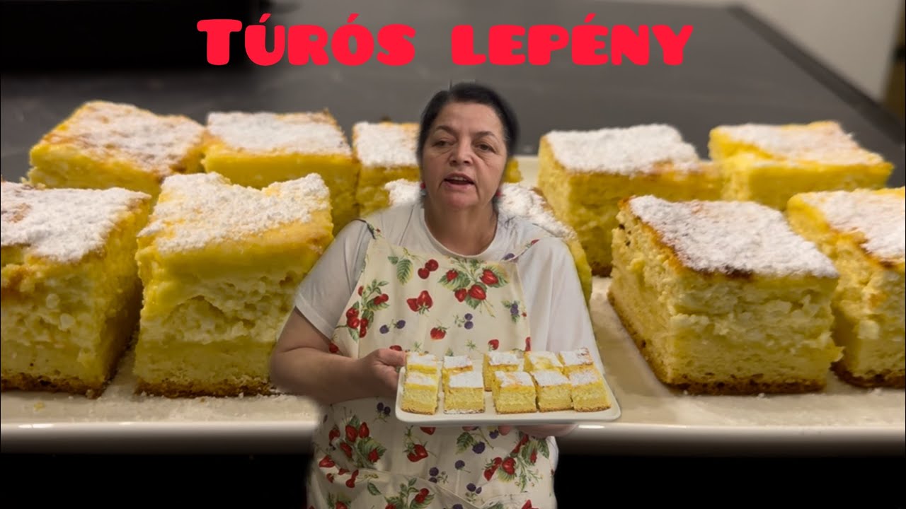 Túrós lepény Rita nénivel 😊